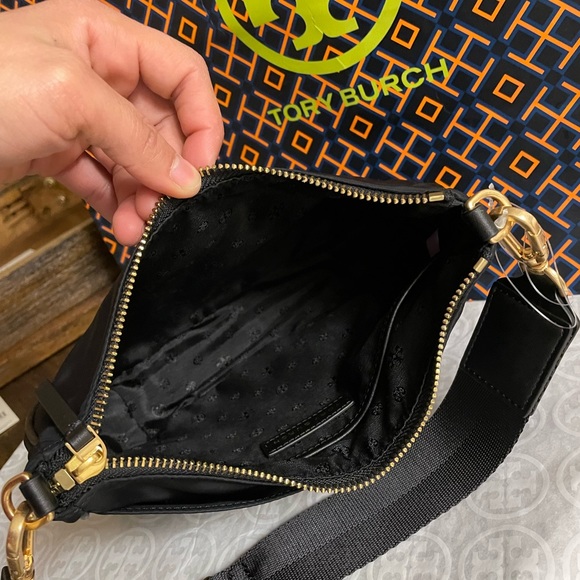 New , Tory Burch nylon web convertible crossbody - Picture 6 of 14